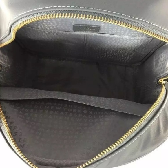 ➕ KATE SPADE LARGE BRADLEY WILSON BACKPACK GREY - Picture 4 of 5